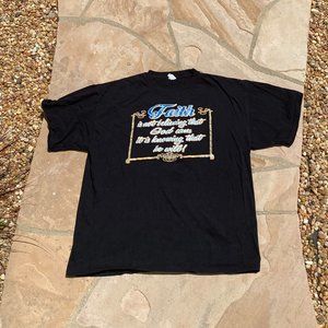 y2k religious graphic tshirt